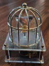 VTG. SANKYO Automaton bird cage music box Theme See Video - £51.44 GBP