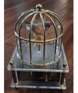 VTG. SANKYO Automaton bird cage music box Theme See Video - £51.43 GBP