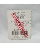 The Ring Movie Ticket Stub 10/26/02 Charlestowne 18 Auditorium 18 - €14,84 EUR
