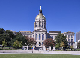 Georgia State Capitol building in Atlanta Georgia Photo Print - £7.04 GBP+