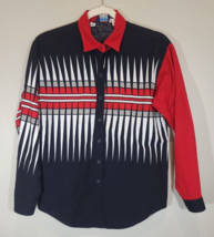 Brooks &amp; Dunn Panhandle Women&#39;s Small S  Long Sleeve Button Up Aztec Shi... - $396.29 MXN