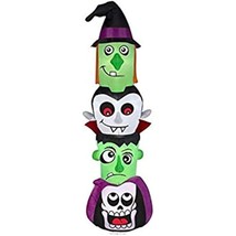 Gemmy TisYourSeason Halloween Inflatable 5&#39; Airblown Reaper Pumpkin Hall... - $91.27