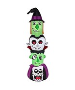 Gemmy TisYourSeason Halloween Inflatable 5&#39; Airblown Reaper Pumpkin Hall... - $91.27