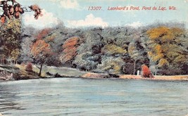 Fond Du Lac Wisconsin~Leonard&#39;s (Sp) POND-1910s Postcard - £5.03 GBP