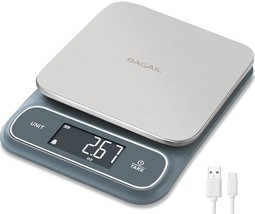 Bagail Food Scale, 22Lb High Capacity Kitchen Scales, Ipx6 Waterproof,, ... - £34.51 GBP