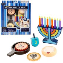 Rite Lite My First Chanukah Play Set - 7 Piece Hanukkah Toy Gift Set for Kids, J - £19.74 GBP