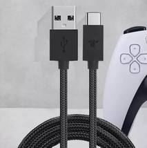 New Genuine USB-C Charging Power Cable Cord for Playstation5 DualSense Edge 2.8M - £11.09 GBP