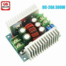 Dc-Dc Converter 20A300W Step Down Buck-Boost Power Adjustable Charger Bo... - $21.99