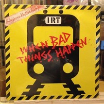 [Edm]~Sealed 12&quot;~INTERBORO Rhythm Team (I.R.T.)~When Bad Things Happen~[x4 Mixes - $8.89