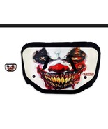 Battle Sports Krazy Klown Chrome Football Back Plate - Adult White - $54.48