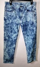 LEVI STRAUSS 511 Jeans Men&#39;s W32/L30 Slim Fit Patterned Faded Blue - $412.31 MXN