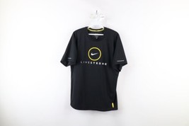 Vtg Nike Livestrong Mens Large Spell Out Lance Armstrong Center Swoosh T-Shirt - £30.97 GBP
