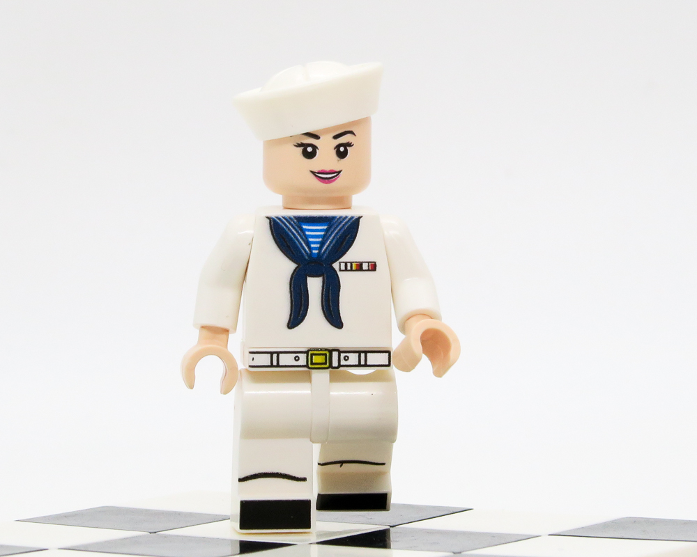 Custom minifigures US Navy Sailor 8039_08 - $4.95