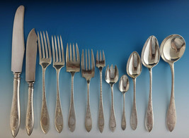 Lafayette Engraved by Towle Sterling Silver Flatware Set Service 110 Pieces - £6,304.47 GBP
