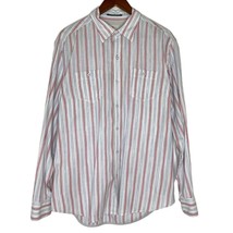 Tommy Bahama Island Multicolor Striped Long Sleeve Button Up Size Large ... - $19.00