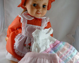 Vintage 24&quot; Ideal Baby Crissy Doll Growing Red Hair Works 1970s + extra ... - $59.39