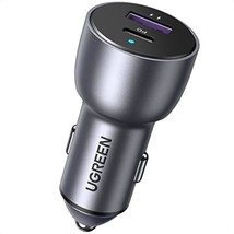 Fast Charge USB C Car Charger 52.5W PD 30W QC 18W for iPhone iPad Galaxy Pixel - $35.63