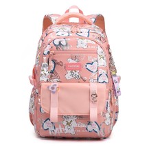 Hot Kids Backpacks School bags for girls Large Capacity Nylon Student School Chi - £56.21 GBP
