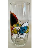 Hardees The Smurfs JOKEY Drinking Glass Vintage 1982 ~ Fun Collectible f... - £10.30 GBP