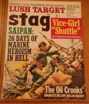 Stag Magazine May 1964 Saipan &amp; Marine Heroism; Russian Female Aces; Oil... - $75.00
