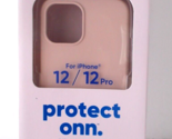 Lot 3 Silicone Case iPhone 12/12Pro Protect Onn NEW - £11.64 GBP