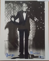 George Burns Singer Actor Comedian Signed Autographed 8 x 10 Photo Becke... - £94.72 GBP