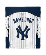 Official MLB New York Yankees &quot;Jersey&quot; Personalized Silk Touch Blanket - $82.30 CAD