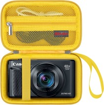 Elonbo Carrying Case For Canon Powershot Sx740/ Sx730/ Sx720/ Sx620, Yellow - $38.99