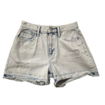 Old Navy Girls Denim Shorts Adjustable Waist Light Blue Distressed Size ... - $15.19