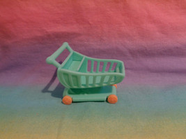 2007 Littlest Pet Shop LPS Accessories Replacement Shopping Cart Mint Green - £4.74 GBP