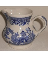 Churchill BLUE WILLOW  PATTERN 8 oz Creamer ENGLAND - $14.84