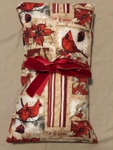 Cardinals Poinsetta Microwaveable Corn Heating Bag / Cold Pack (~10x15) - $29.69