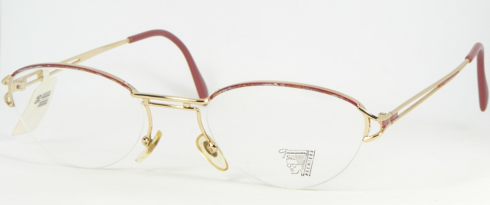 Gormanns 46249 Or/Rouge Cerise/Orange/Blanc Lunettes 53-21-140mm - $57.05
