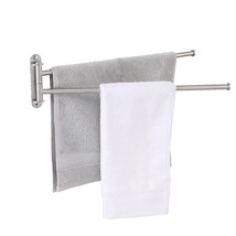 KES 19.5-Inch Bathroom Towel Rack, Swivel Towel Rack 2-Arm, Swing Out Double Tow - £53.65 GBP