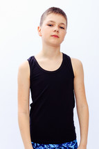 Tank Top (kids unisex), Summer,  Nosi svoe 6072-1 (chornyj) - $8.45+