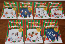 Iron-On Innovations Applique LOT 7 Wearable Fabric Christmas Craft E-Z Paint NEW - $16.82