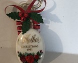 Vintage 1991 Mother Christmas Ornament Decoration XM1 - $7.91