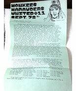 Monkees Marauders United, Luvers Of David Jones &amp; David Fan Club Newslet... - $67.89 CAD