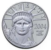 2004-W 1oz Proof Platinum Coin W/ Box and Certificate of Authenticity - $1,782.04