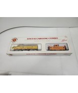 Bachmann F9 Diesel Locomotive &amp; Caboose, Ho Scale, Union Pacific Set, Ne... - $54.44