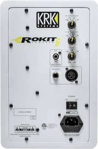 KRK RP6G3 ROKIT 6 G3  6" 2-Way Powered Studio Monitor - White (Open Box) Item image 5
