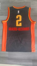 Men&#39;s OkC Thunder #2 Shai Gilgeous-Alexander City Basketbsall Jersey Bla... - £27.96 GBP