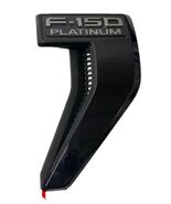 OEM PLATINUM GLOSSY BLACK RH Fender Vent Badge For 2021-2023 F-150 ML341... - $89.05