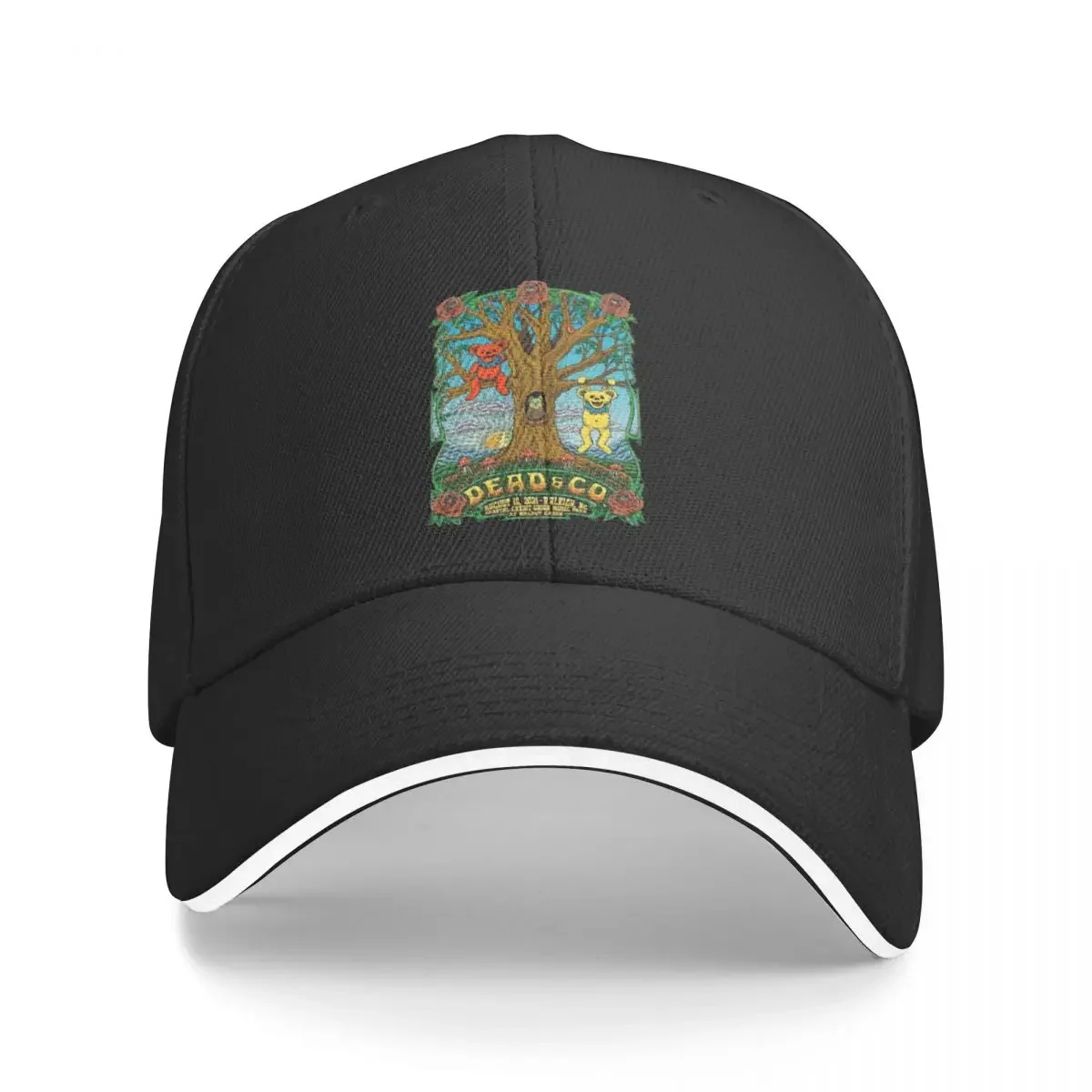 Dead &amp; Company Raleigh 2021 Tour Poster Baseball Cap Anime Visor - $13.99