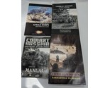 Lot Of (4) Combat Mission Video Game Manuals Only - $48.10