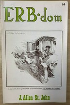 ERB-dom #64 Edgar Rice Burroughs fanzine (1972) J. Allen St. John issue ... - $11.87