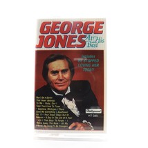 George Jones at His Best (Cassette Tape, 1988, Highland/Hollywood) HT-380 TESTED - £3.50 GBP