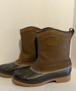 Dexter Insulated Waterproof Winter Leather &amp; Rubber Boots Men&#39;s 9M - $445.29 MXN