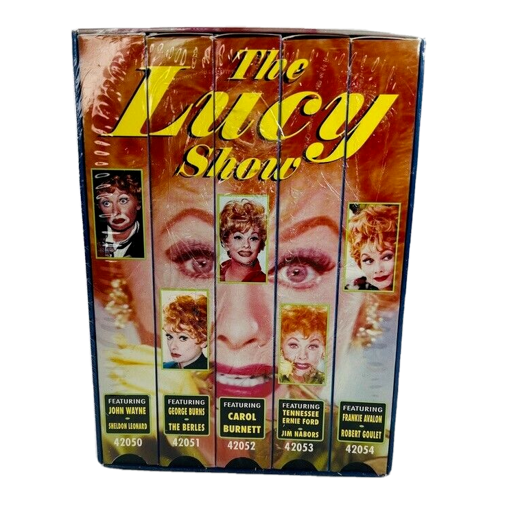 The Lucy Show TV Classics 5 Pk VHS Tape Box Set John Wayne George Burns New - $39.99