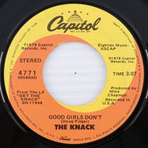 The Knack – Good Girls Don&#39;t / Frustrated - 1979 45 rpm 7&quot; Single Record 4771 - $3.32